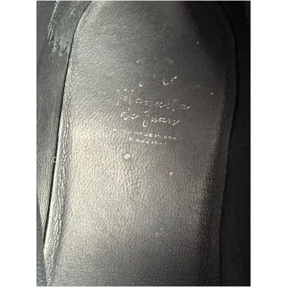 MANUELA Black‎ Leather Front Zip Big Girl Ankle Booties